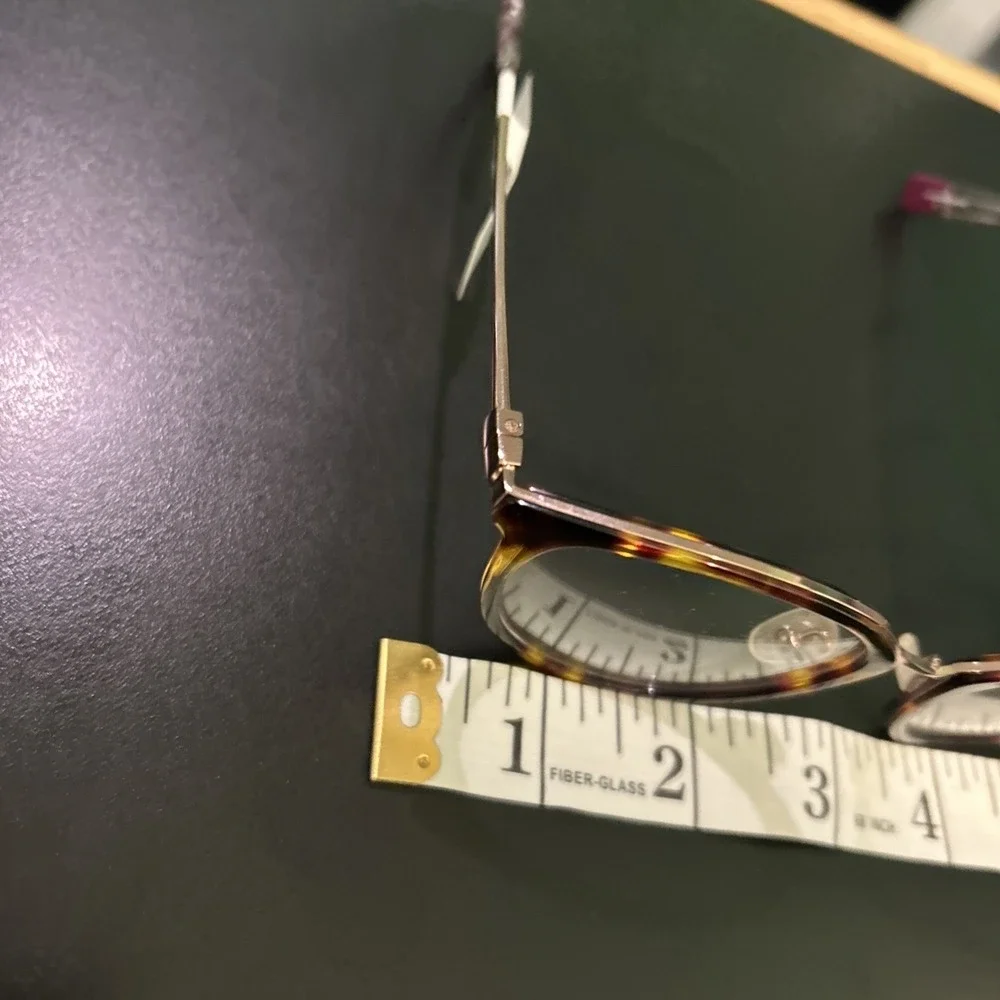Hard Candy HC57 Eyeglasses Frame Tortoise Gold 51-19-140 NWT